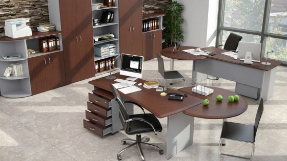 Модульная мебель для офиса БэкВэм МДФ